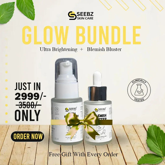 Glow Bundle -Ultra Brightneing+Blemish Buster Seebz.pk