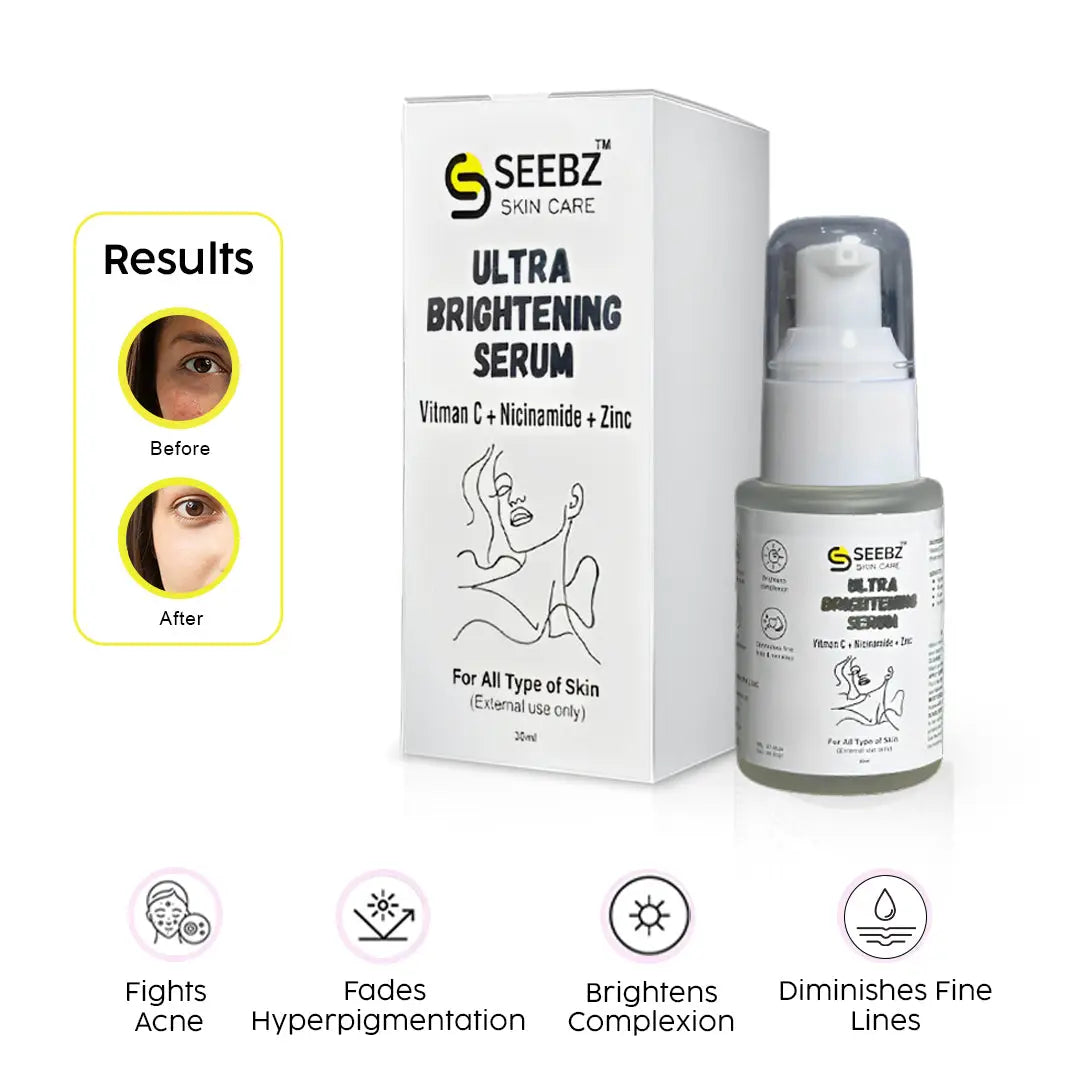 Ultra Brightening Serum-Vitamic C Seebz.pk