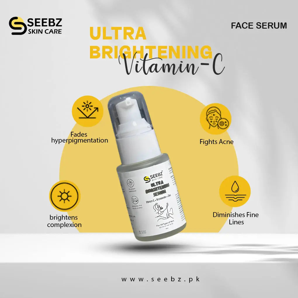 Ultra Brightening Serum-Vitamic C Seebz.pk